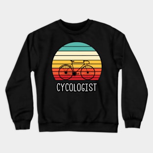 Cycologist Cycling Cyclist Crewneck Sweatshirt